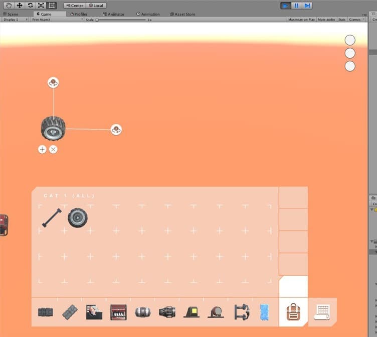 Trailmakers UI process in Unity